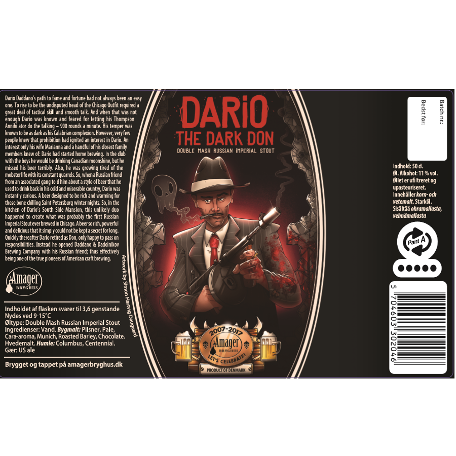 Amager Bryghus - Dario the Dark Don