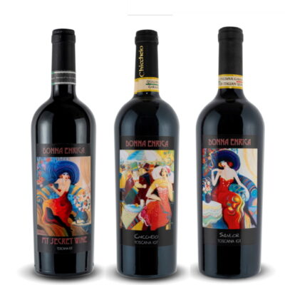 Vinpaket med 3 st viner från Toscana I.G.T. (Super Toscana)